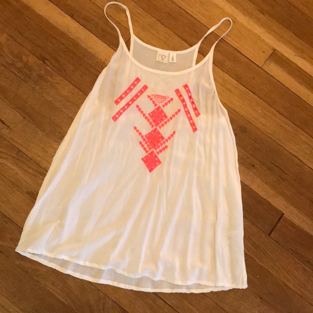 White tank top